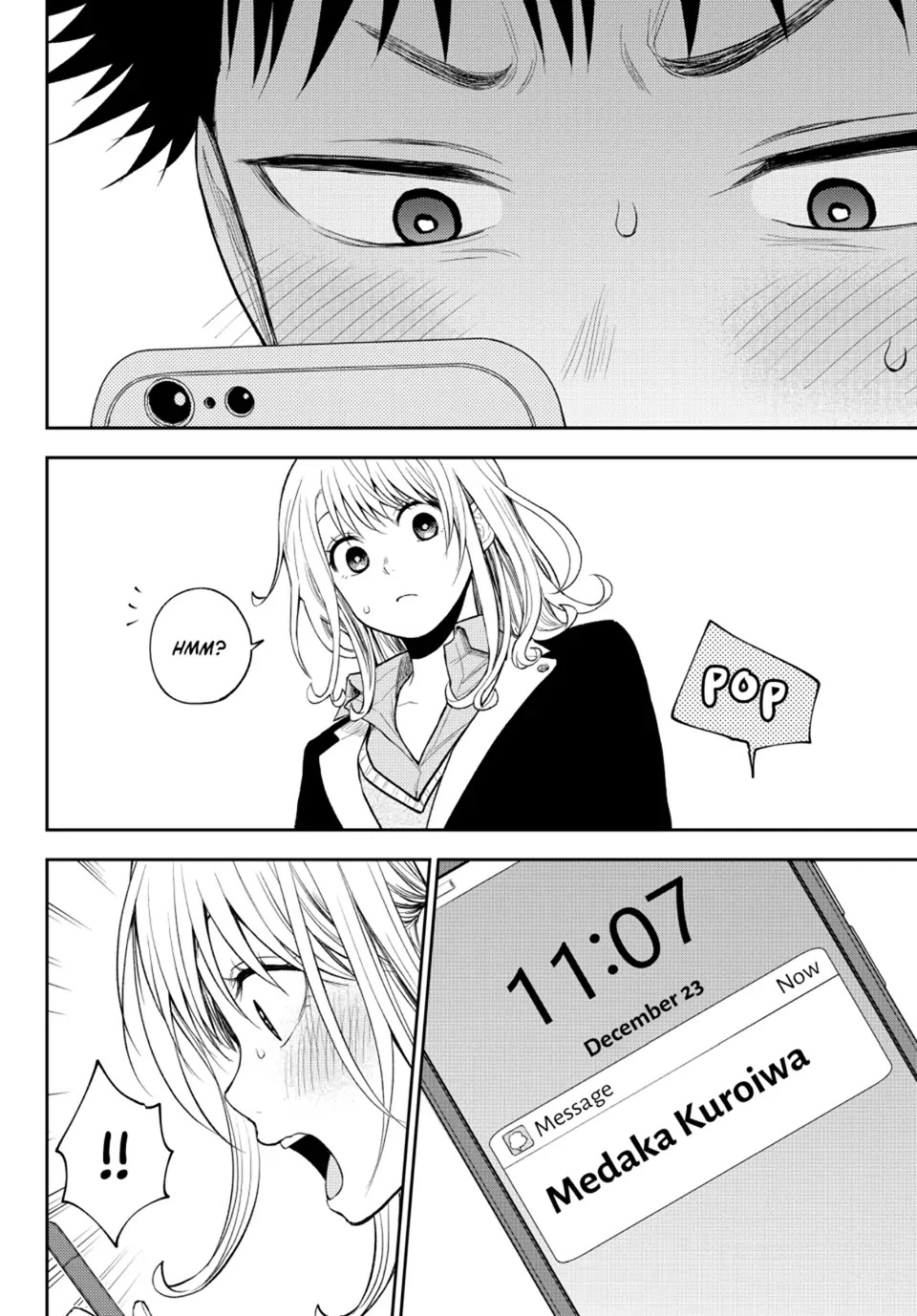 My Charms Are Wasted On Kuroiwa Medaka Chapter 89 page 12 - Chapter 89: The Jerk and the One He's Going on a Date with
