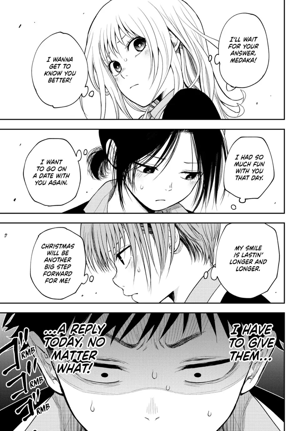 My Charms Are Wasted On Kuroiwa Medaka Chapter 89 page 3 - Chapter 89: The Jerk and the One He's Going on a Date with