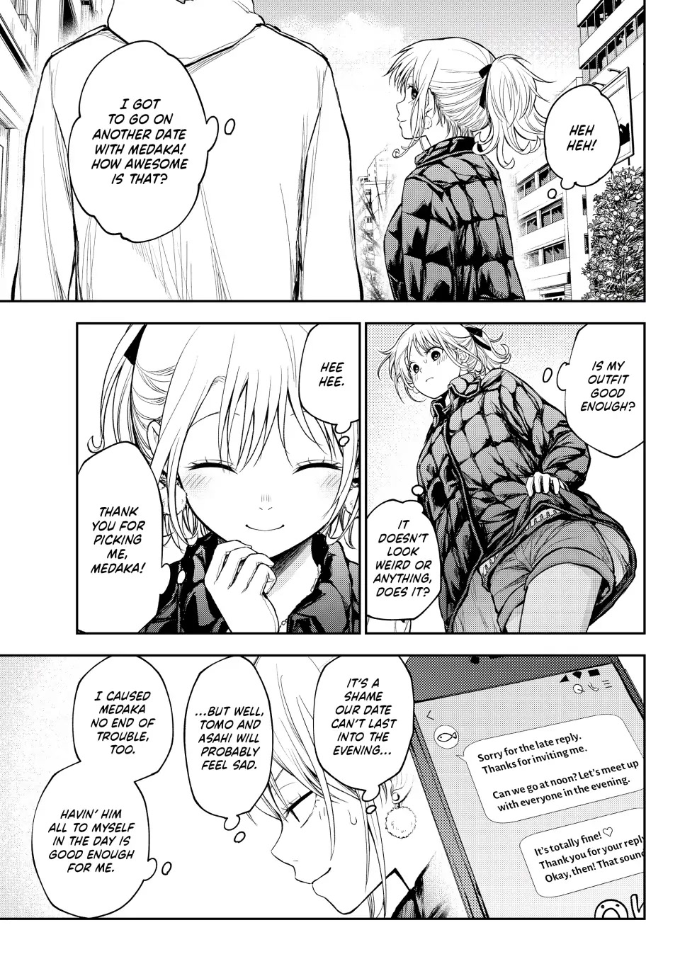 My Charms Are Wasted On Kuroiwa Medaka Chapter 90 page 7 - Chapter 90: Christmas with That Jerk