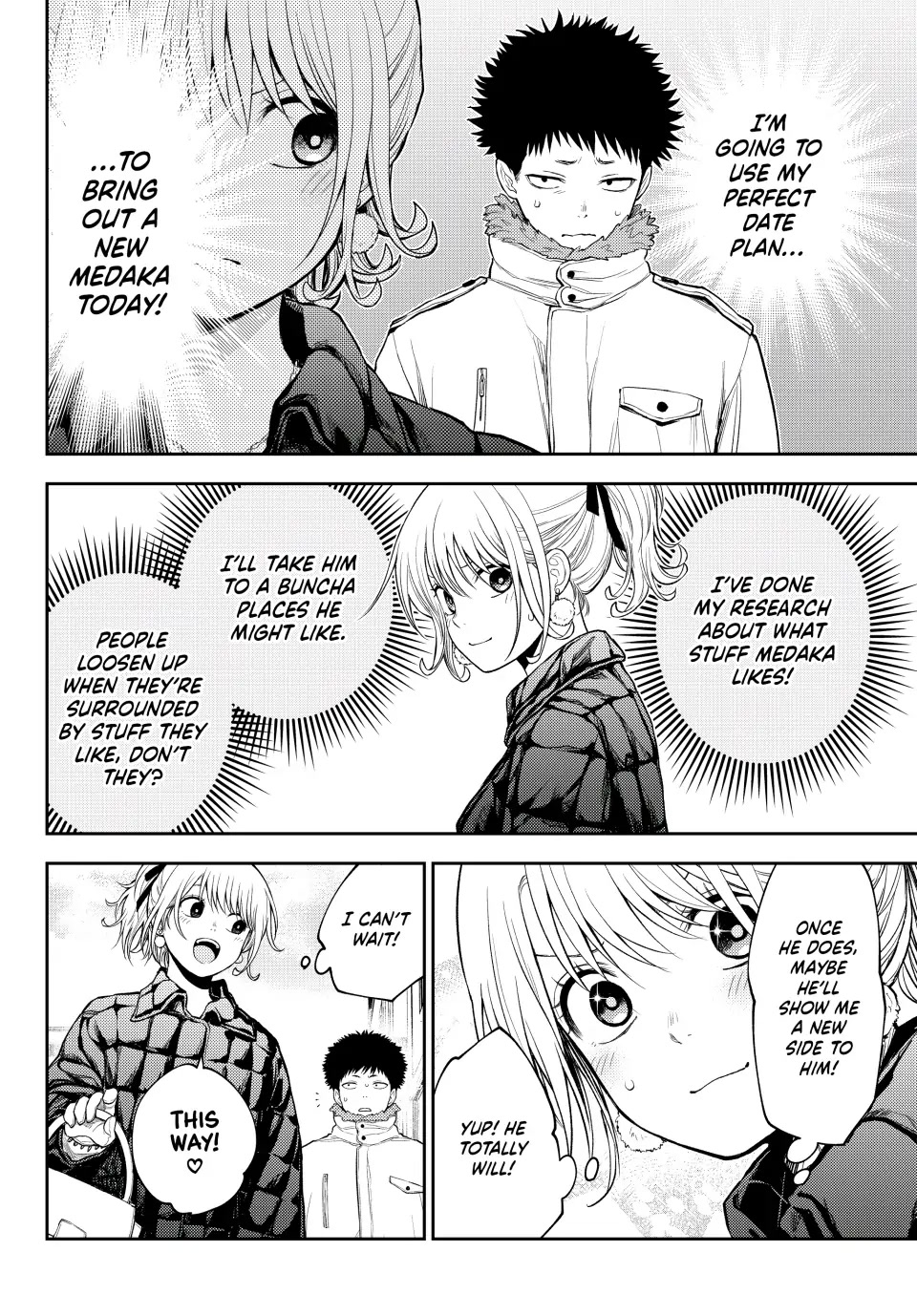 My Charms Are Wasted On Kuroiwa Medaka Chapter 90 page 8 - Chapter 90: Christmas with That Jerk