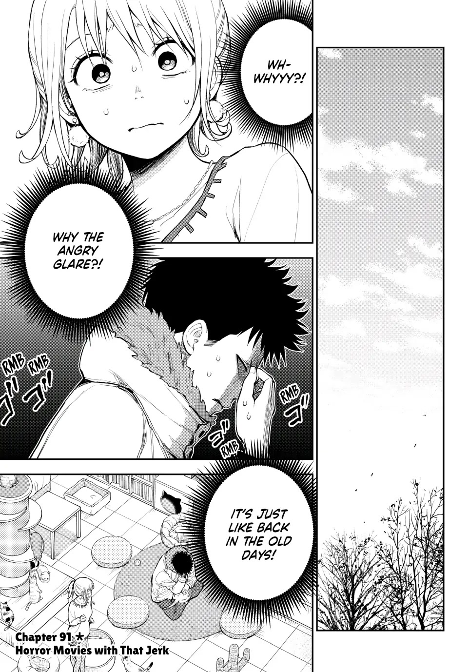 My Charms Are Wasted On Kuroiwa Medaka Chapter 91 page 1 - Chapter 91: Horror Movies with That Jerk