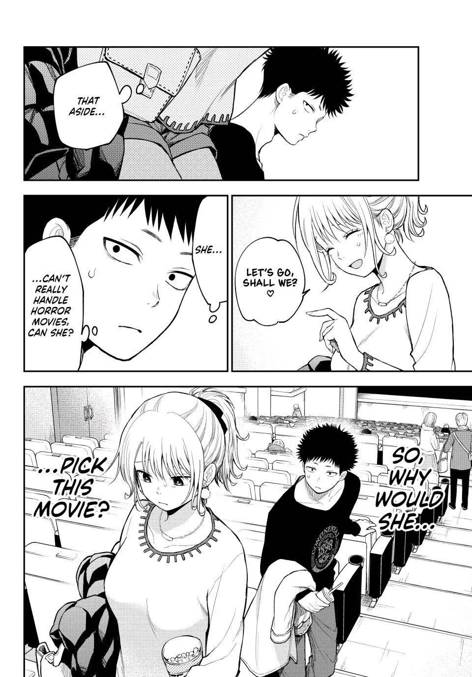 My Charms Are Wasted On Kuroiwa Medaka Chapter 91 page 14 - Chapter 91: Horror Movies with That Jerk