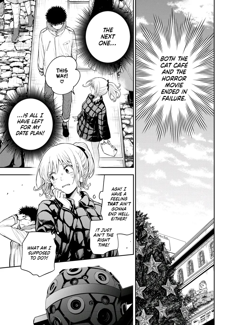 My Charms Are Wasted On Kuroiwa Medaka Chapter 92 page 1 - Chapter 92: On the Couple Seat with That Jerk