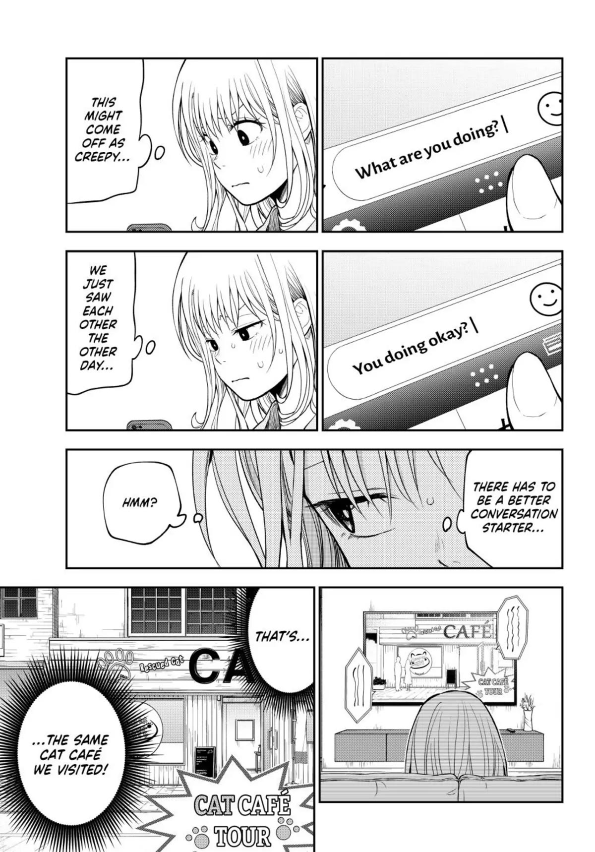 My Charms Are Wasted On Kuroiwa Medaka Chapter 97 page 3 - Chapter 97: Texting That Jerk (LQ)