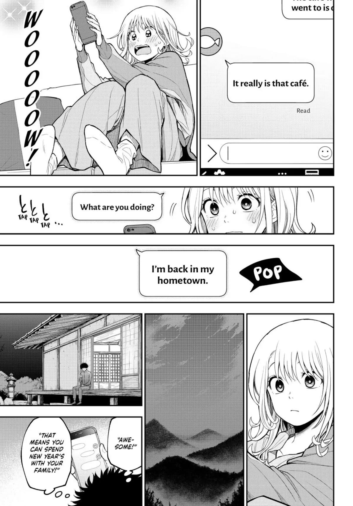 My Charms Are Wasted On Kuroiwa Medaka Chapter 97 page 5 - Chapter 97: Texting That Jerk (LQ)