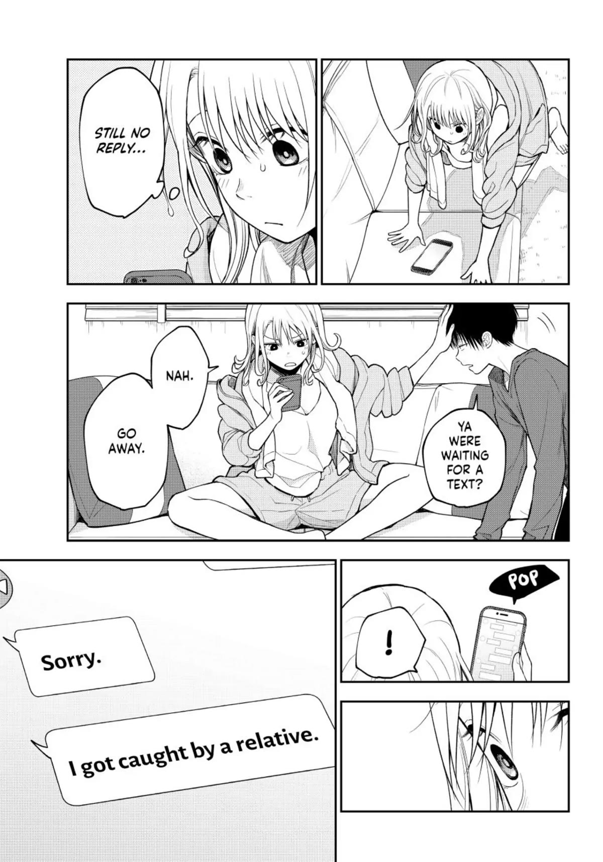 My Charms Are Wasted On Kuroiwa Medaka Chapter 97 page 9 - Chapter 97: Texting That Jerk (LQ)