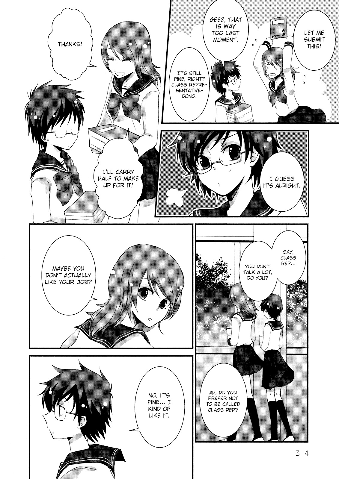 My Class Rep Chapter 0 page 14 - Chapter 0: vol.0: Oneshot