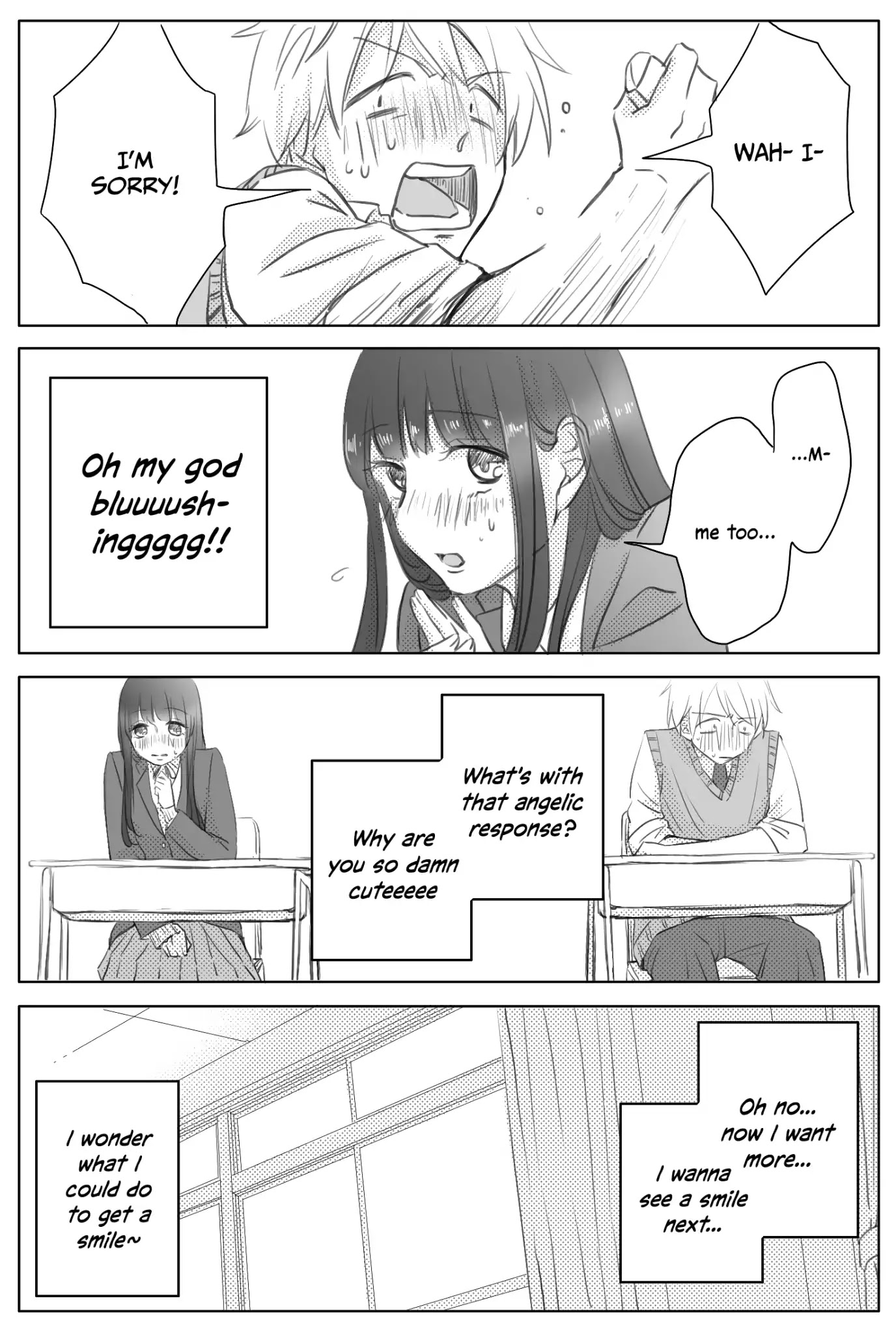 My Classmate, Maejima, Is Really Cute Chapter 0 page 3 - Chapter 0: Oneshot