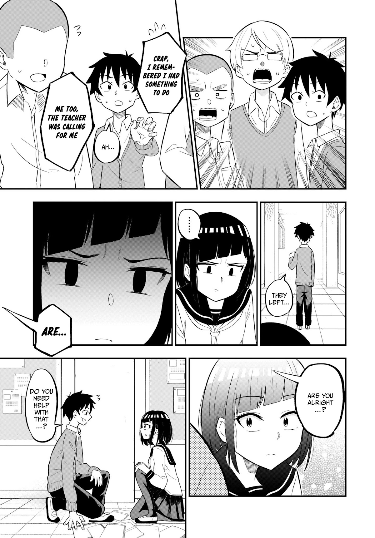 My Classmate Tanaka-san Is Super Scary (Serialization) Chapter 1 page 10 - Chapter 1