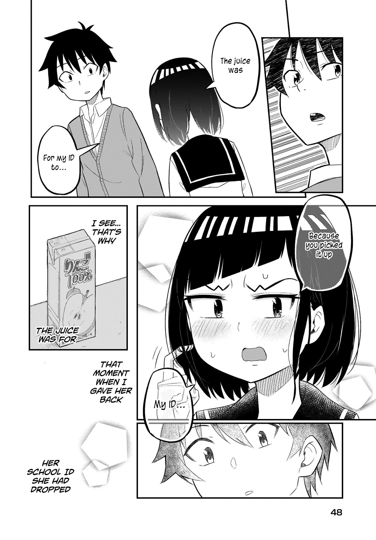 My Classmate Tanaka-san Is Super Scary (Serialization) Chapter 1 page 13 - Chapter 1