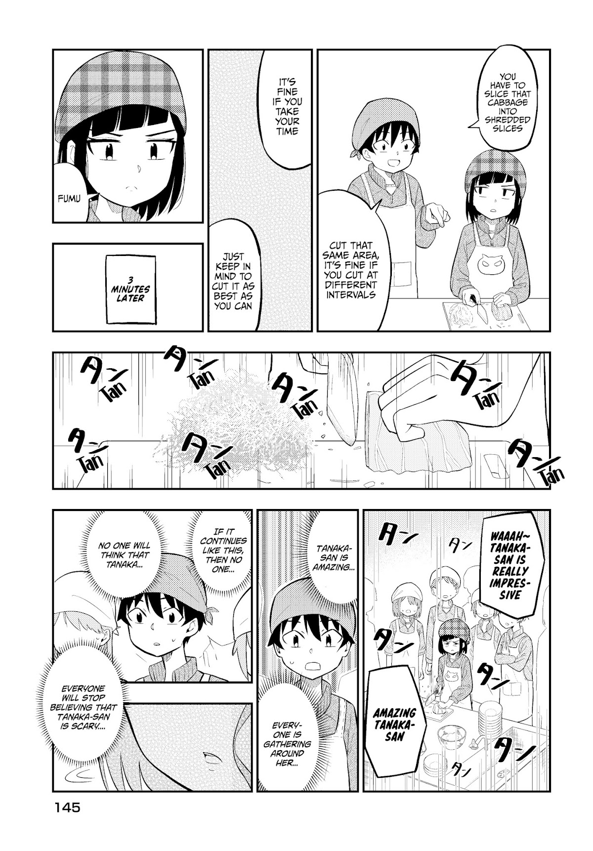 My Classmate Tanaka-san Is Super Scary (Serialization) Chapter 11 page 4 - Chapter 11