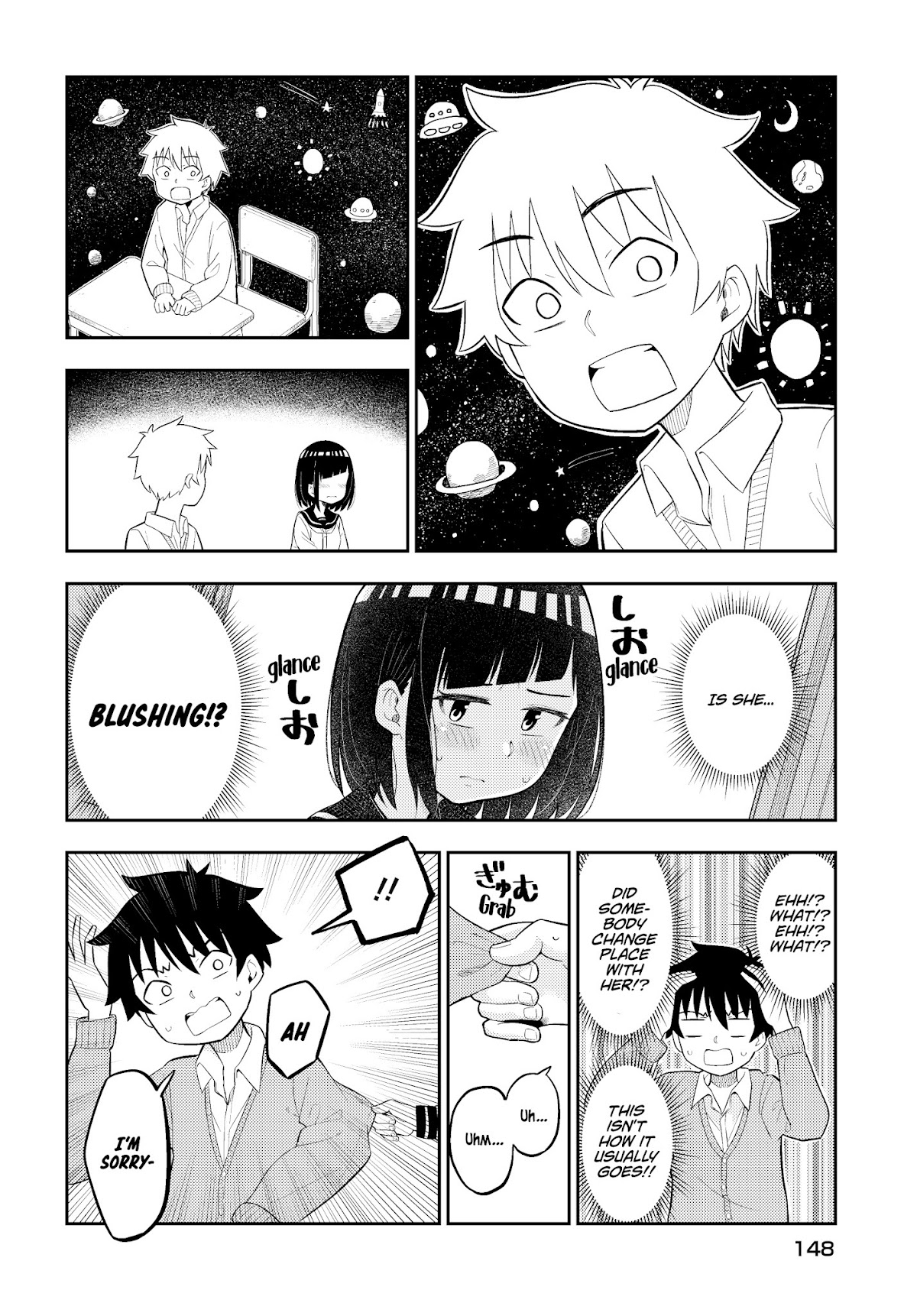 My Classmate Tanaka-san Is Super Scary (Serialization) Chapter 12 page 3 - Chapter 12