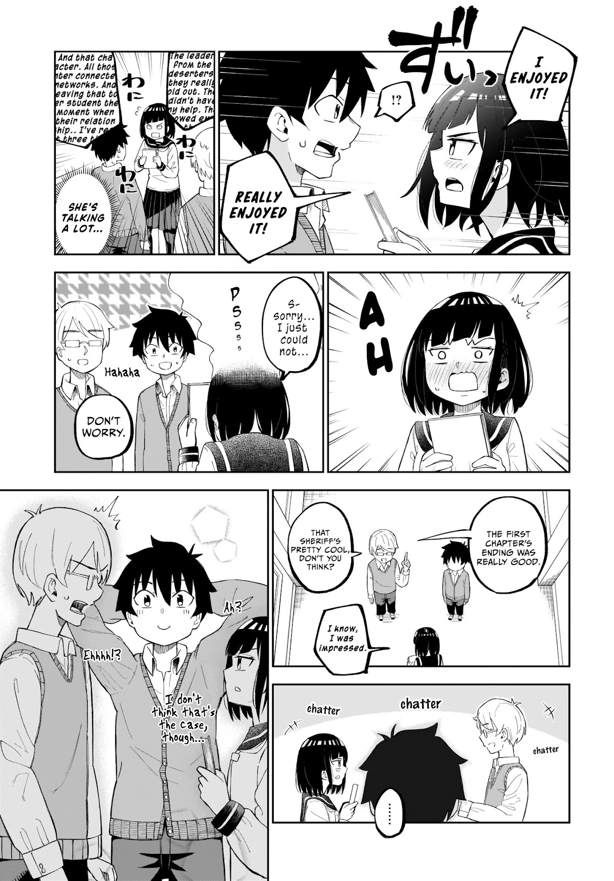 My Classmate Tanaka-san Is Super Scary (Serialization) Chapter 16 page 4 - Chapter 16