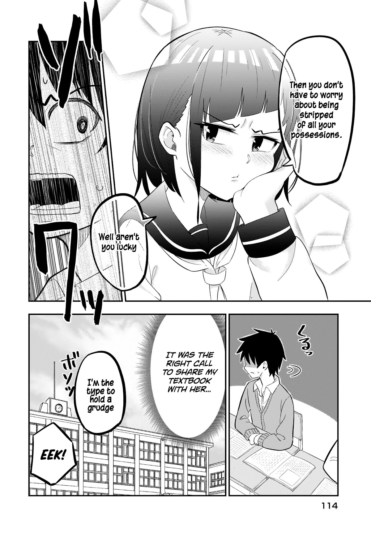 My Classmate Tanaka-san Is Super Scary (Serialization) Chapter 2 page 5 - Chapter 2