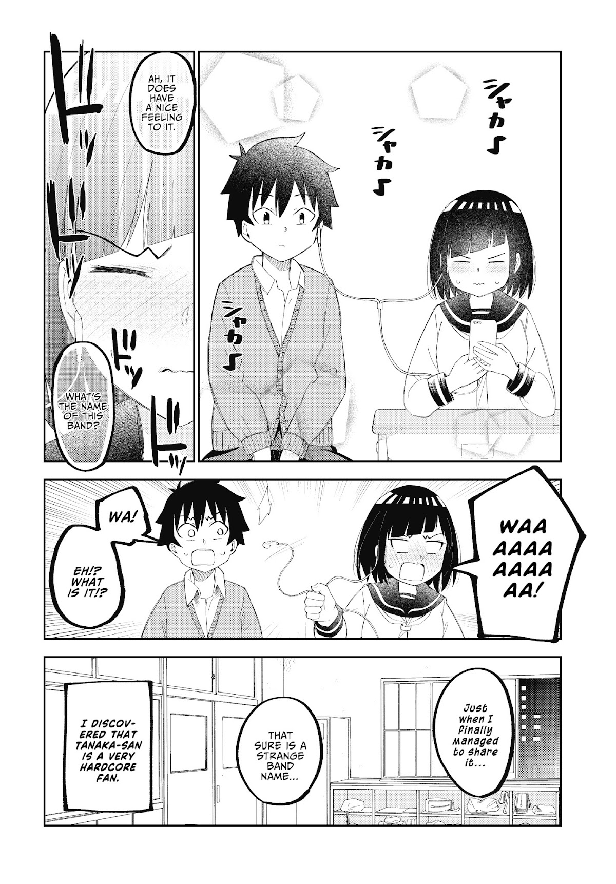 My Classmate Tanaka-san Is Super Scary (Serialization) Chapter 21 page 5 - Chapter 21