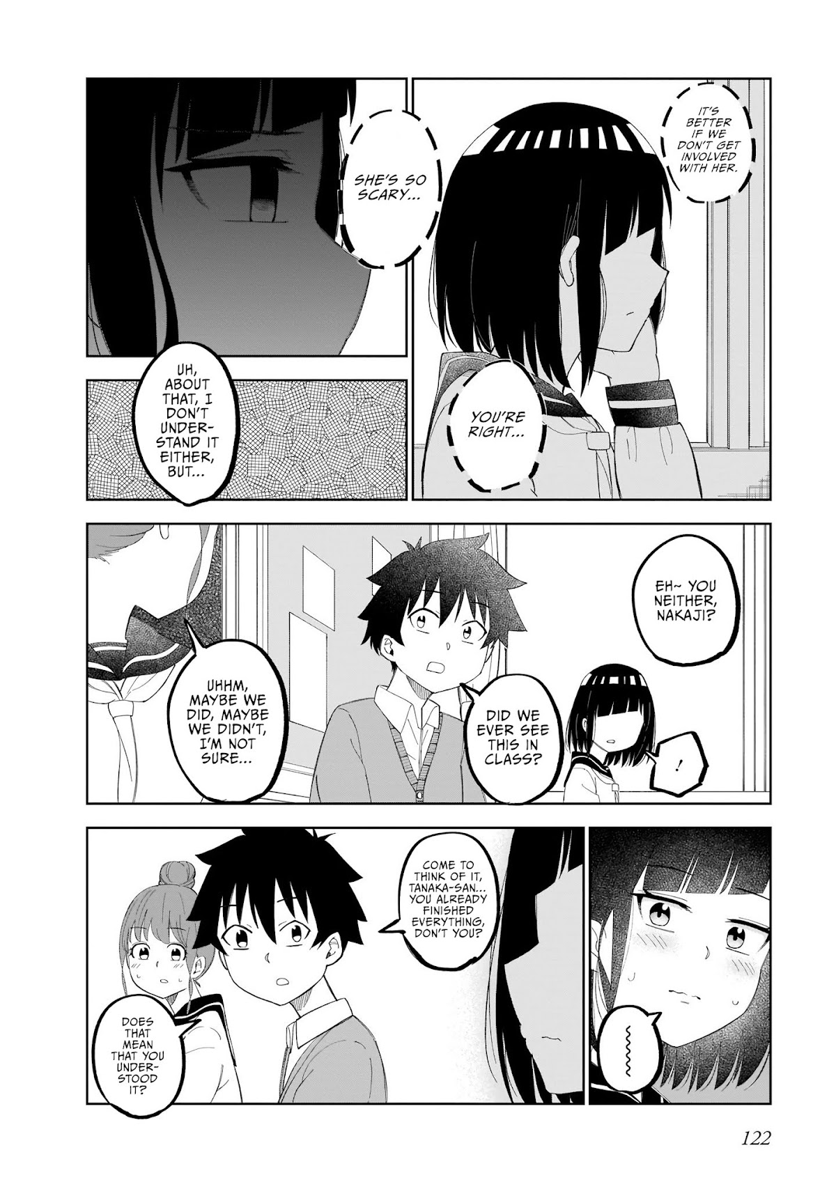 My Classmate Tanaka-san Is Super Scary (Serialization) Chapter 22 page 3 - Chapter 22