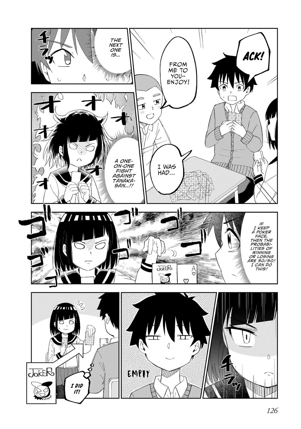My Classmate Tanaka-san Is Super Scary (Serialization) Chapter 23 page 3 - Chapter 23