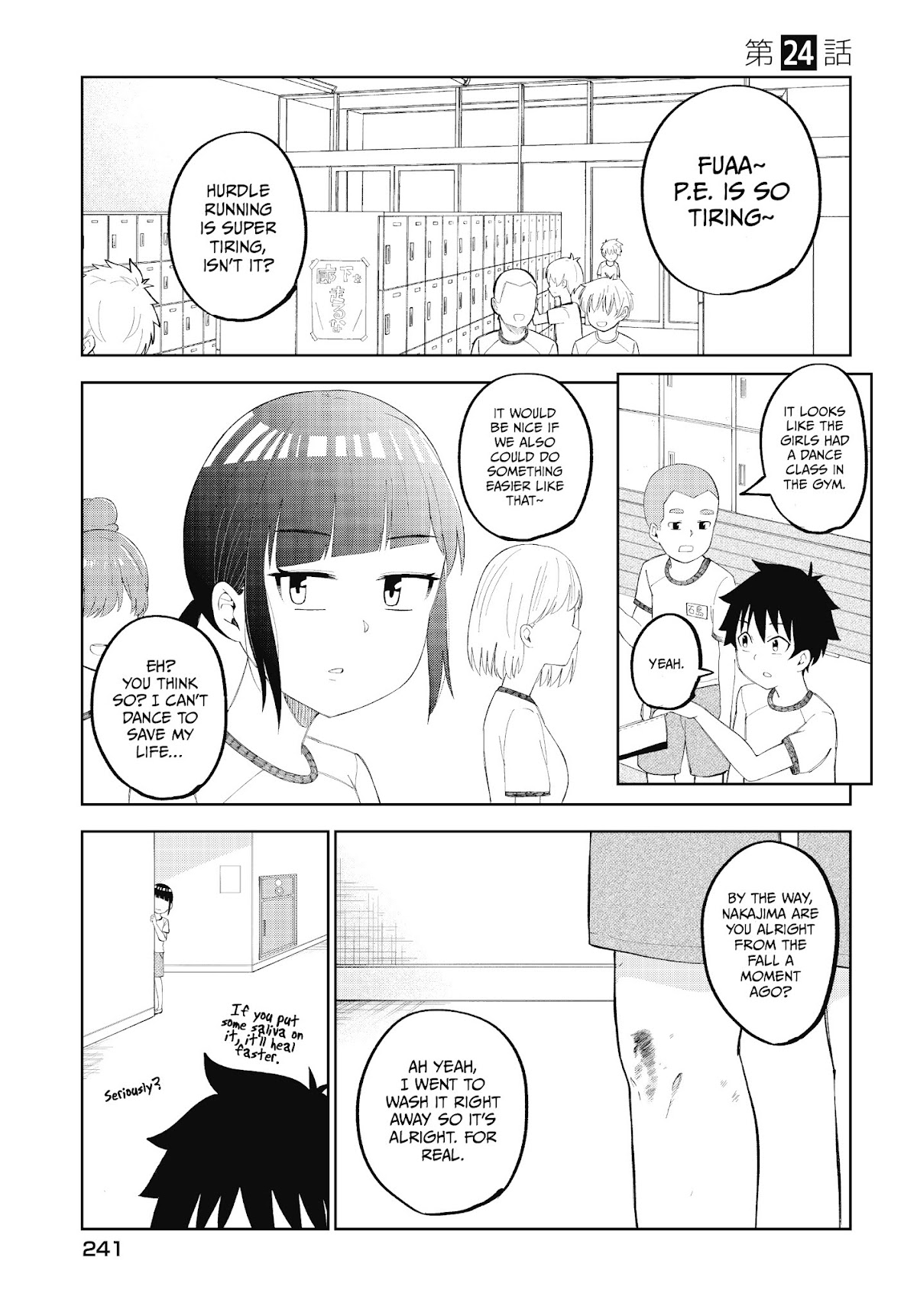 My Classmate Tanaka-san Is Super Scary (Serialization) Chapter 24 page 2 - Chapter 24