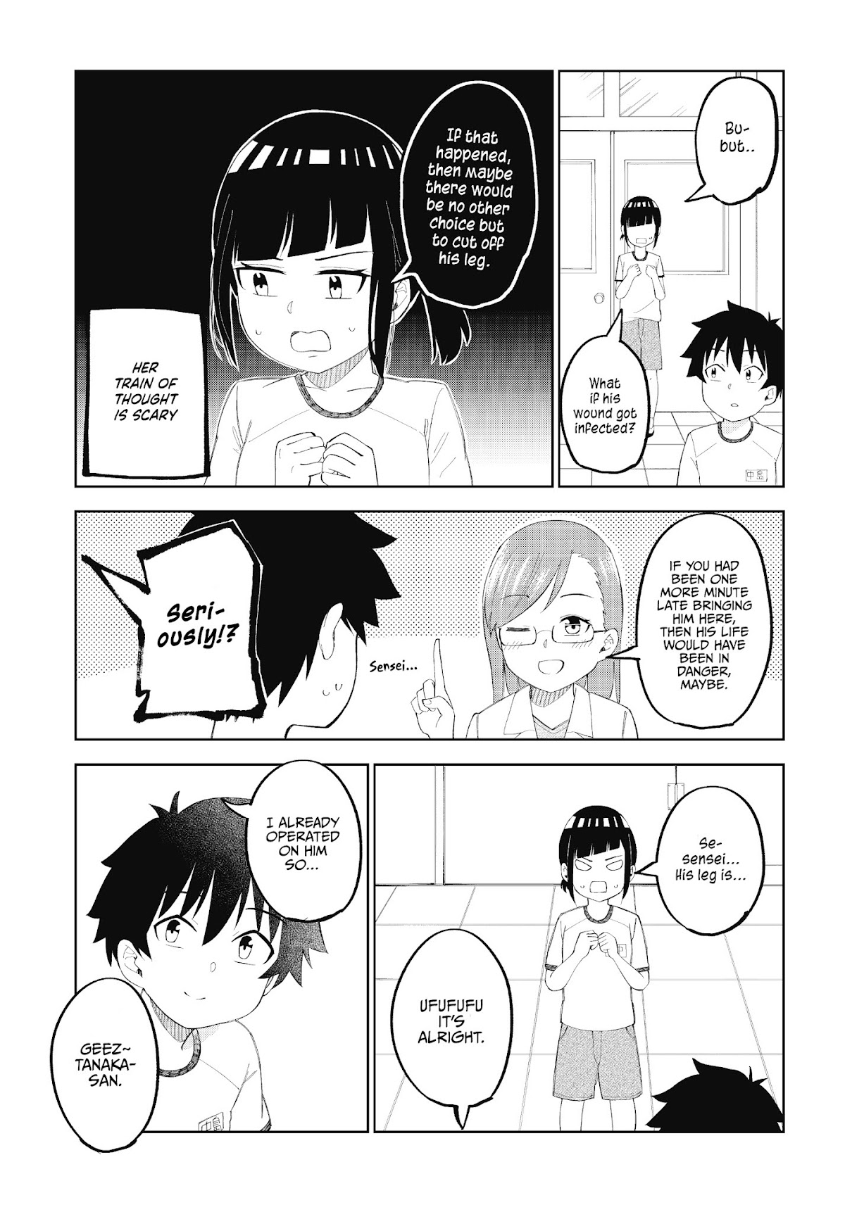 My Classmate Tanaka-san Is Super Scary (Serialization) Chapter 24 page 4 - Chapter 24
