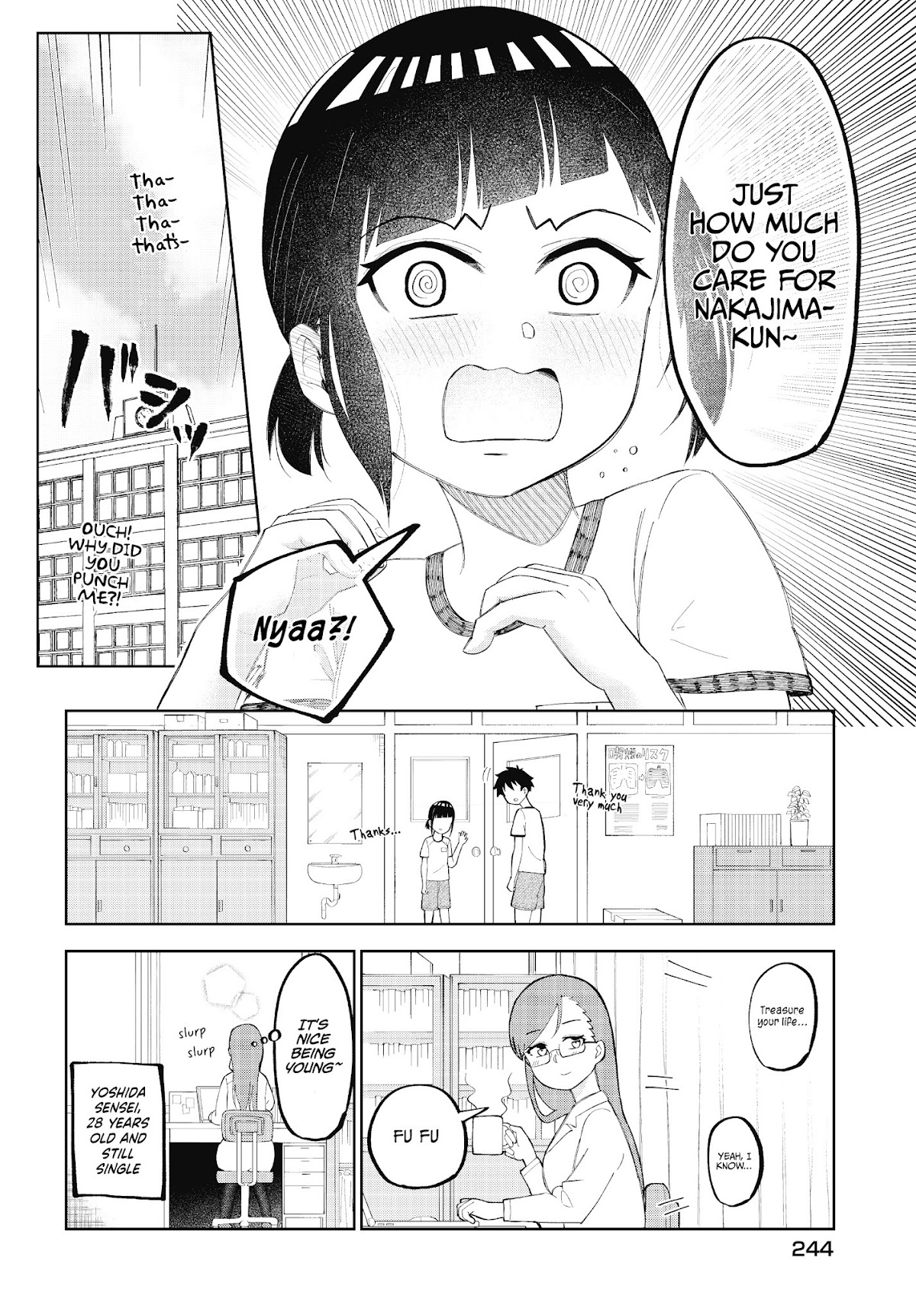 My Classmate Tanaka-san Is Super Scary (Serialization) Chapter 24 page 5 - Chapter 24