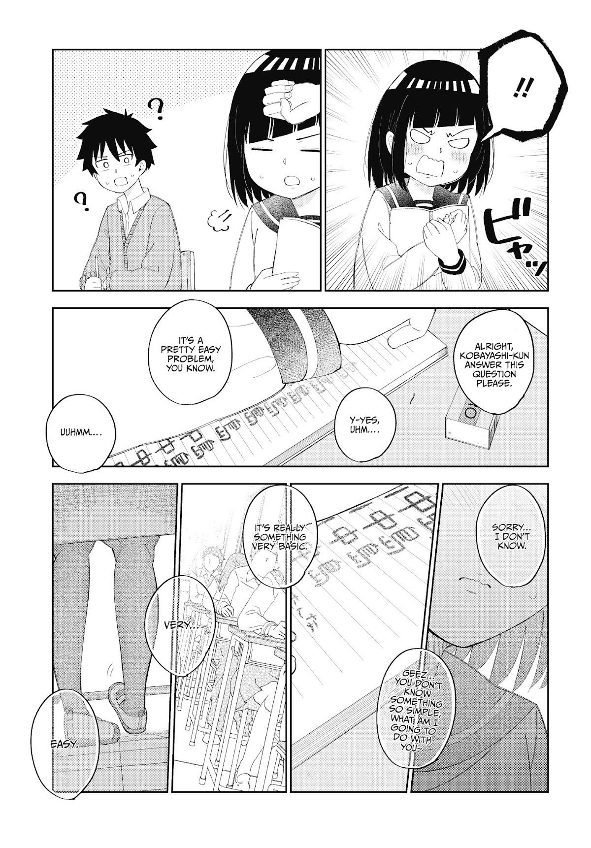 My Classmate Tanaka-san Is Super Scary (Serialization) Chapter 25 page 4 - Chapter 25