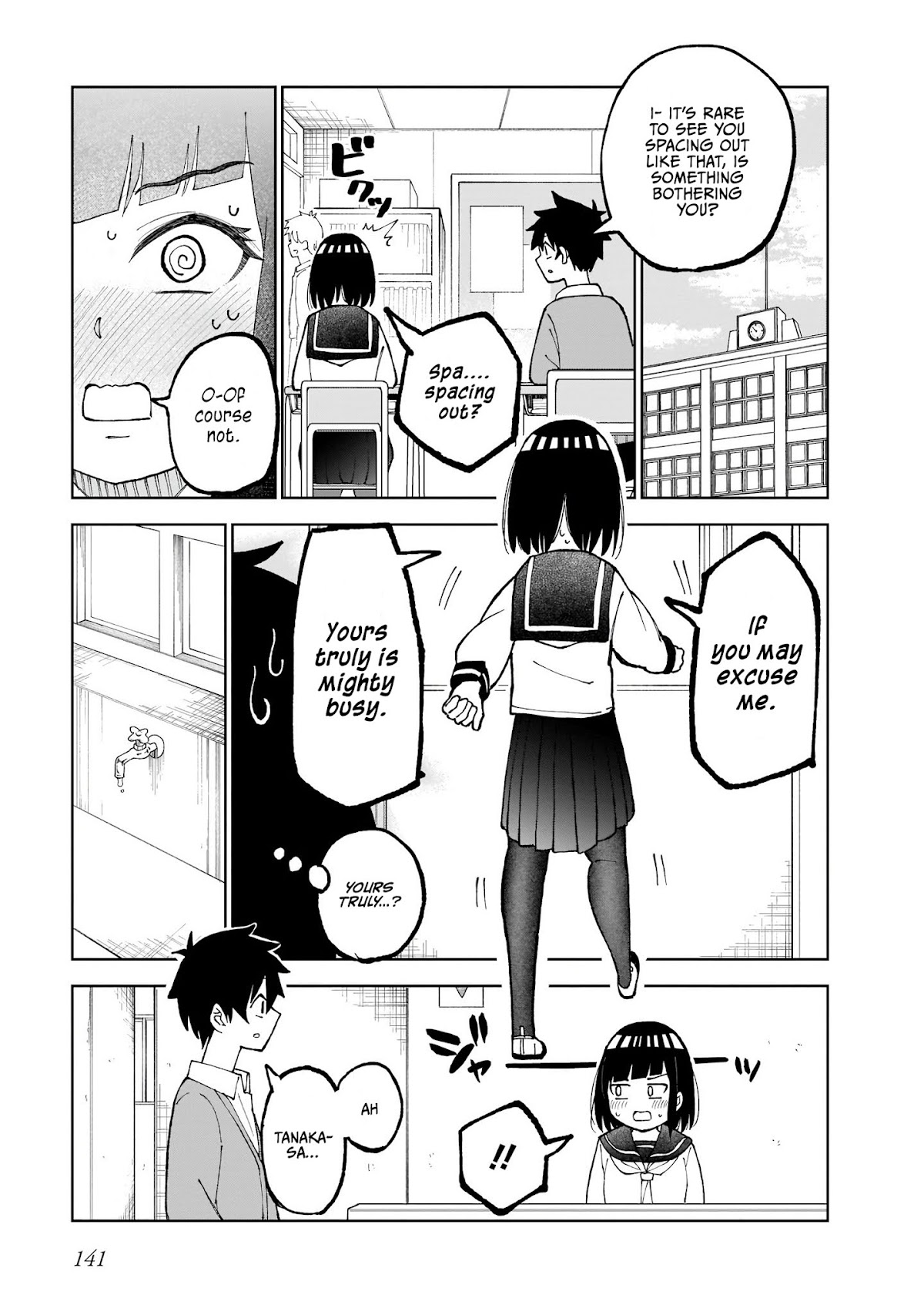 My Classmate Tanaka-san Is Super Scary (Serialization) Chapter 26 page 4 - Chapter 26