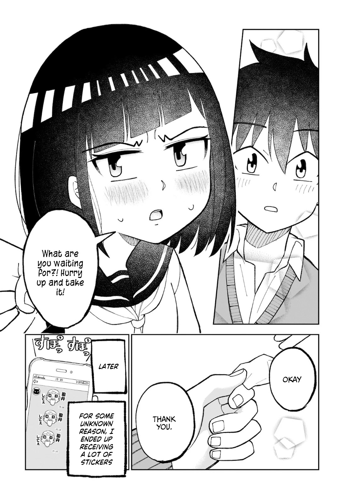 My Classmate Tanaka-san Is Super Scary (Serialization) Chapter 30 page 7 - Chapter 30