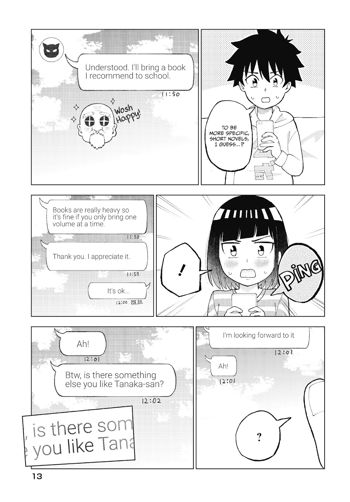 My Classmate Tanaka-san Is Super Scary (Serialization) Chapter 32 page 4 - Chapter 32