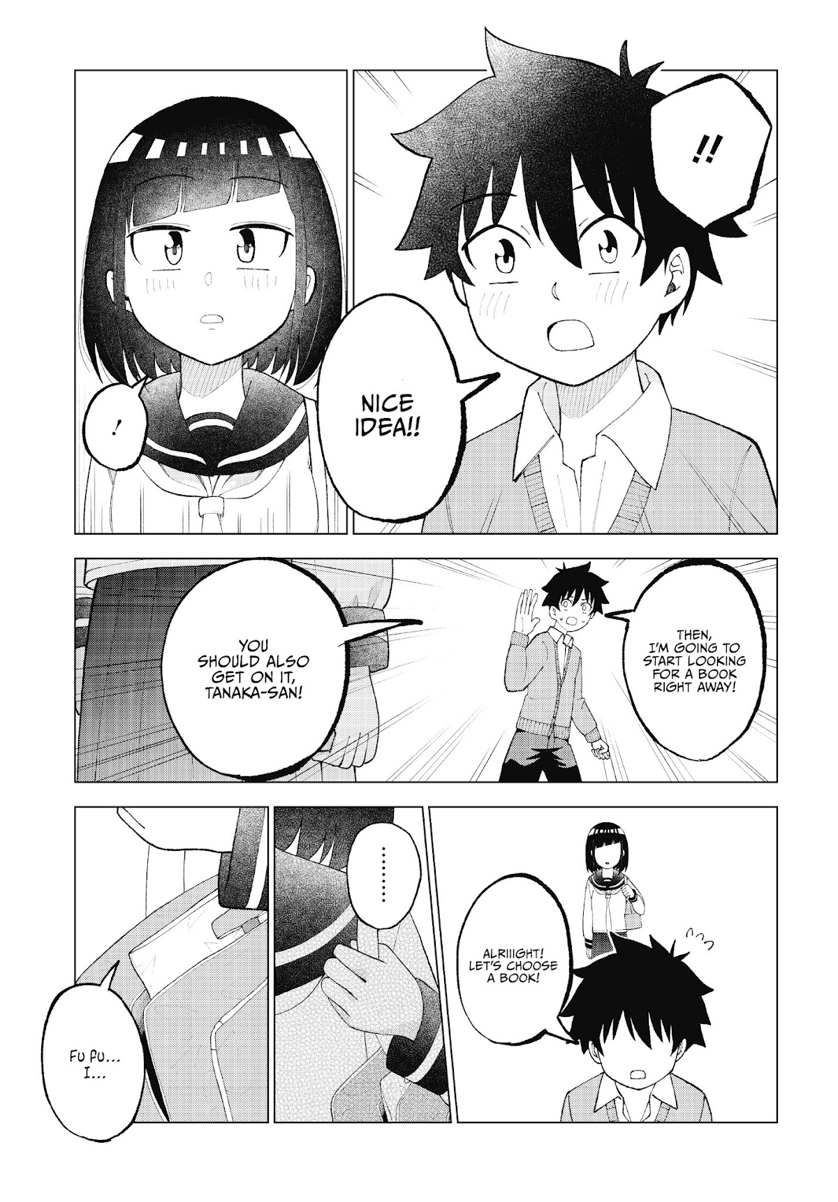 My Classmate Tanaka-san Is Super Scary (Serialization) Chapter 34 page 4 - Chapter 34