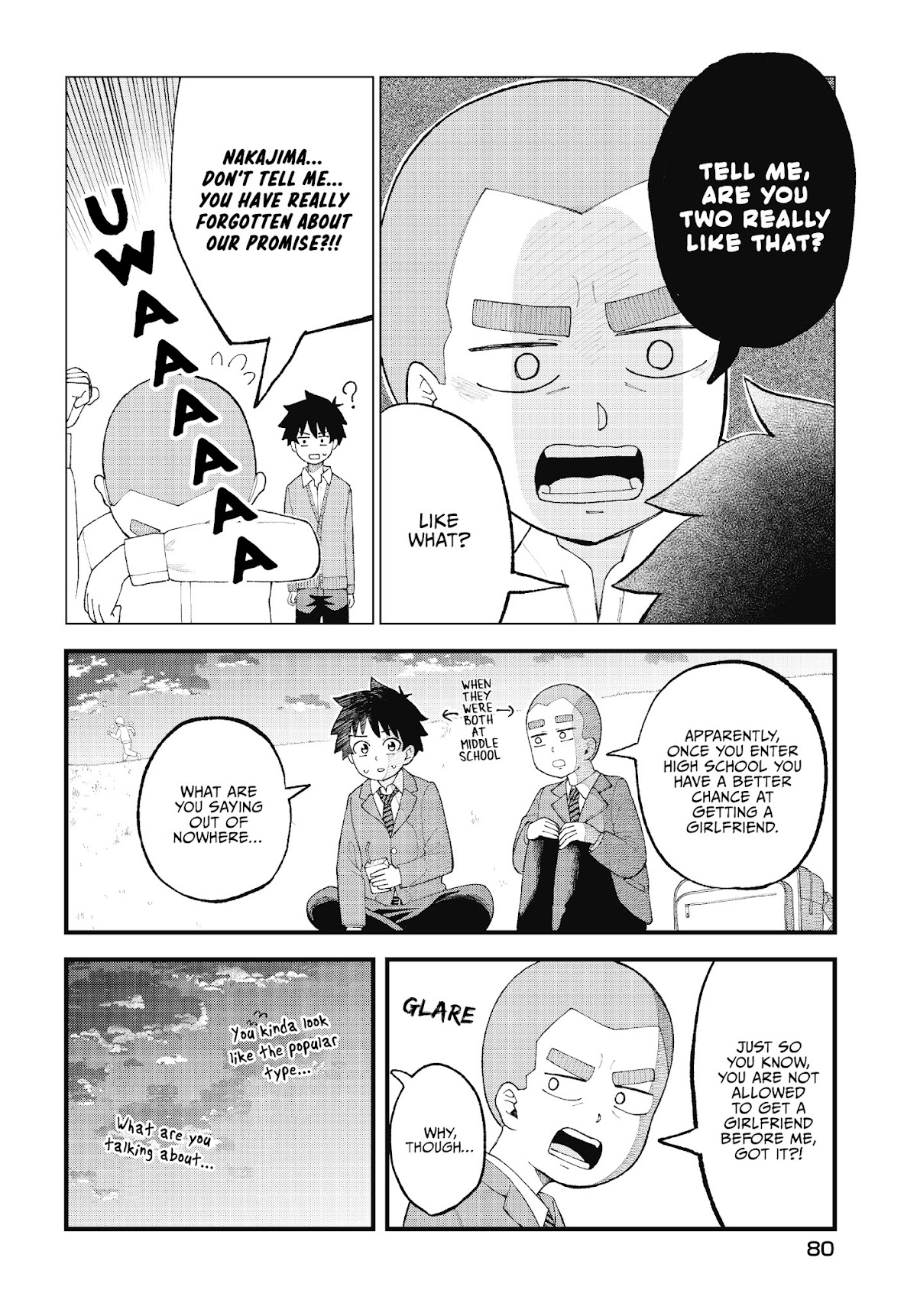 My Classmate Tanaka-san Is Super Scary (Serialization) Chapter 35 page 3 - Chapter 35