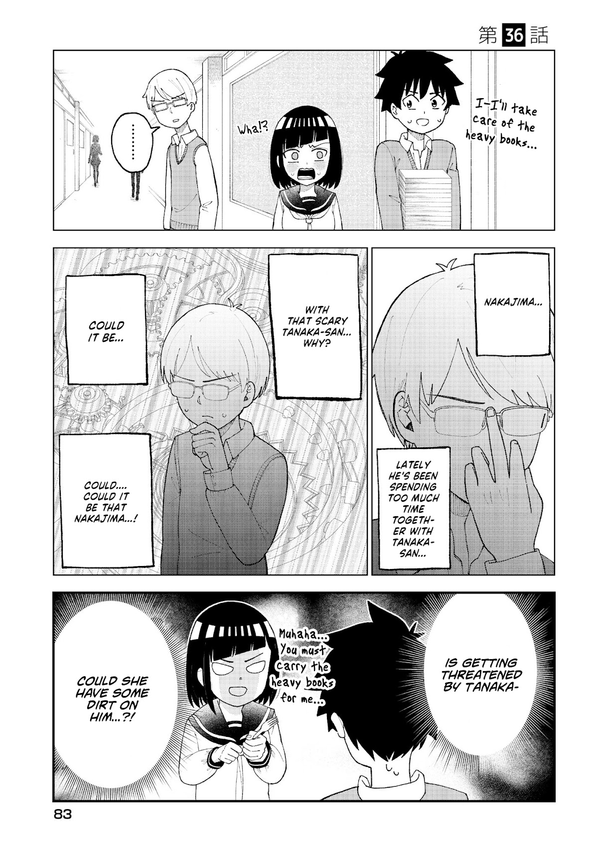 My Classmate Tanaka-san Is Super Scary (Serialization) Chapter 36 page 2 - Chapter 36