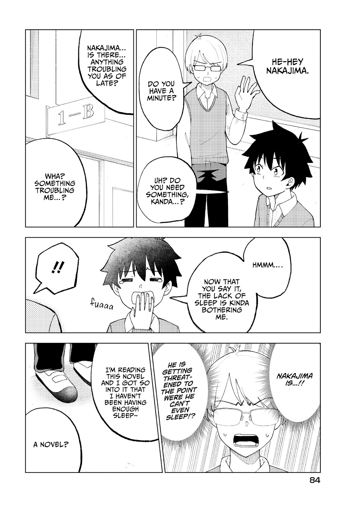 My Classmate Tanaka-san Is Super Scary (Serialization) Chapter 36 page 3 - Chapter 36