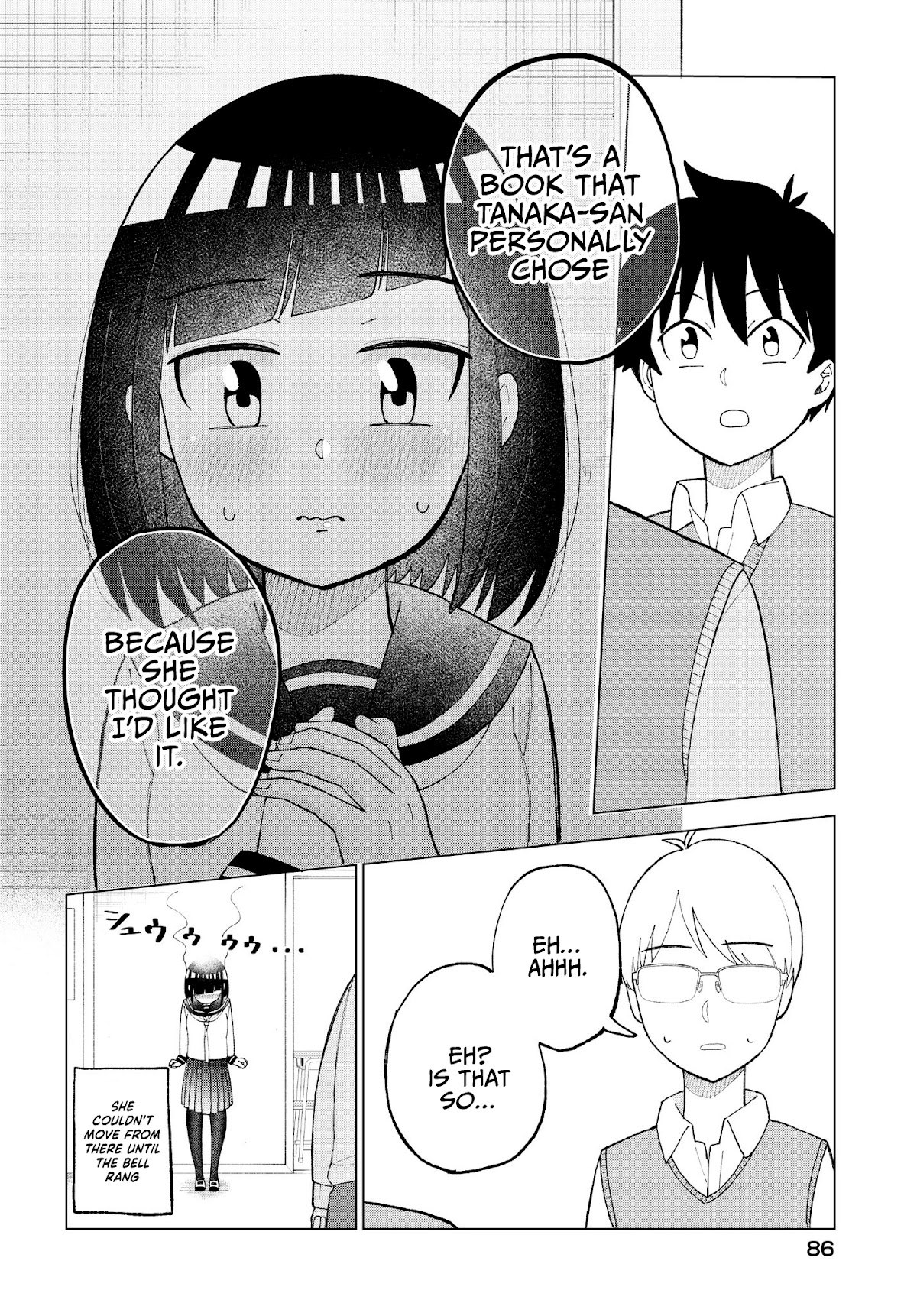 My Classmate Tanaka-san Is Super Scary (Serialization) Chapter 36 page 5 - Chapter 36