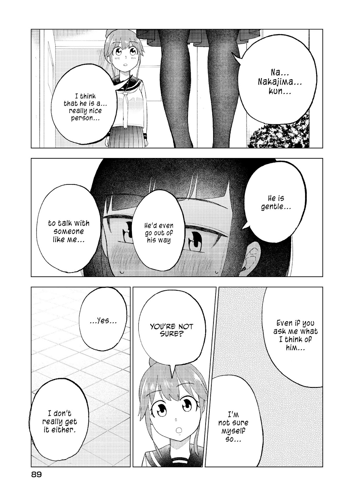 My Classmate Tanaka-san Is Super Scary (Serialization) Chapter 37 page 4 - Chapter 37