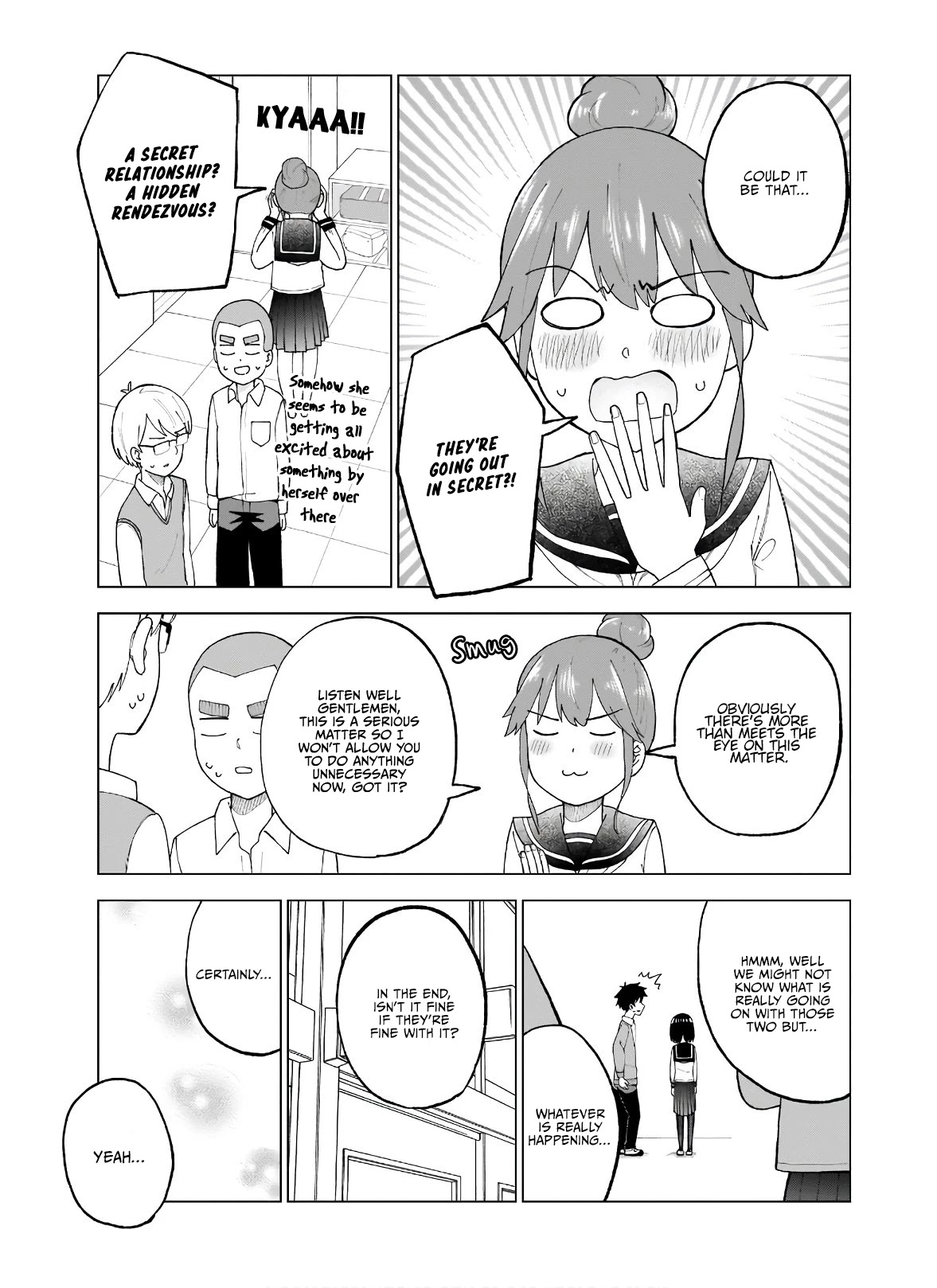 My Classmate Tanaka-san Is Super Scary (Serialization) Chapter 38 page 4 - Chapter 38