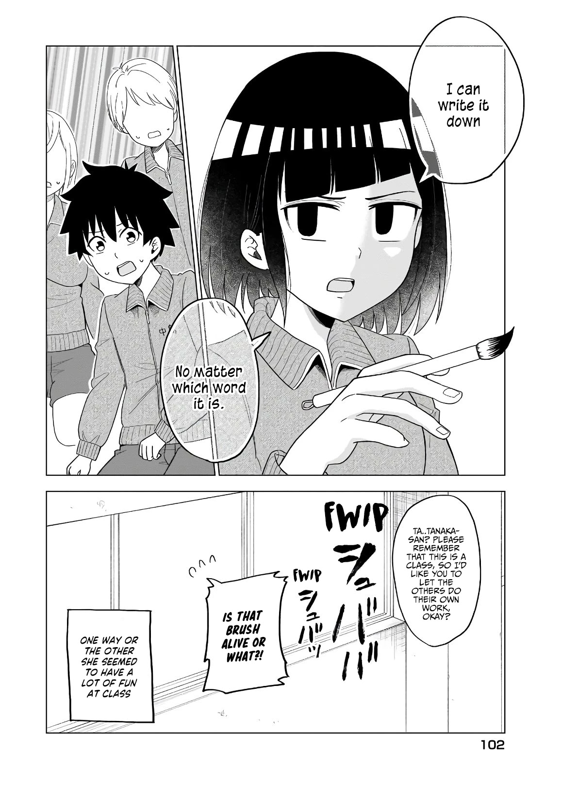 My Classmate Tanaka-san Is Super Scary (Serialization) Chapter 41 page 5 - Chapter 41
