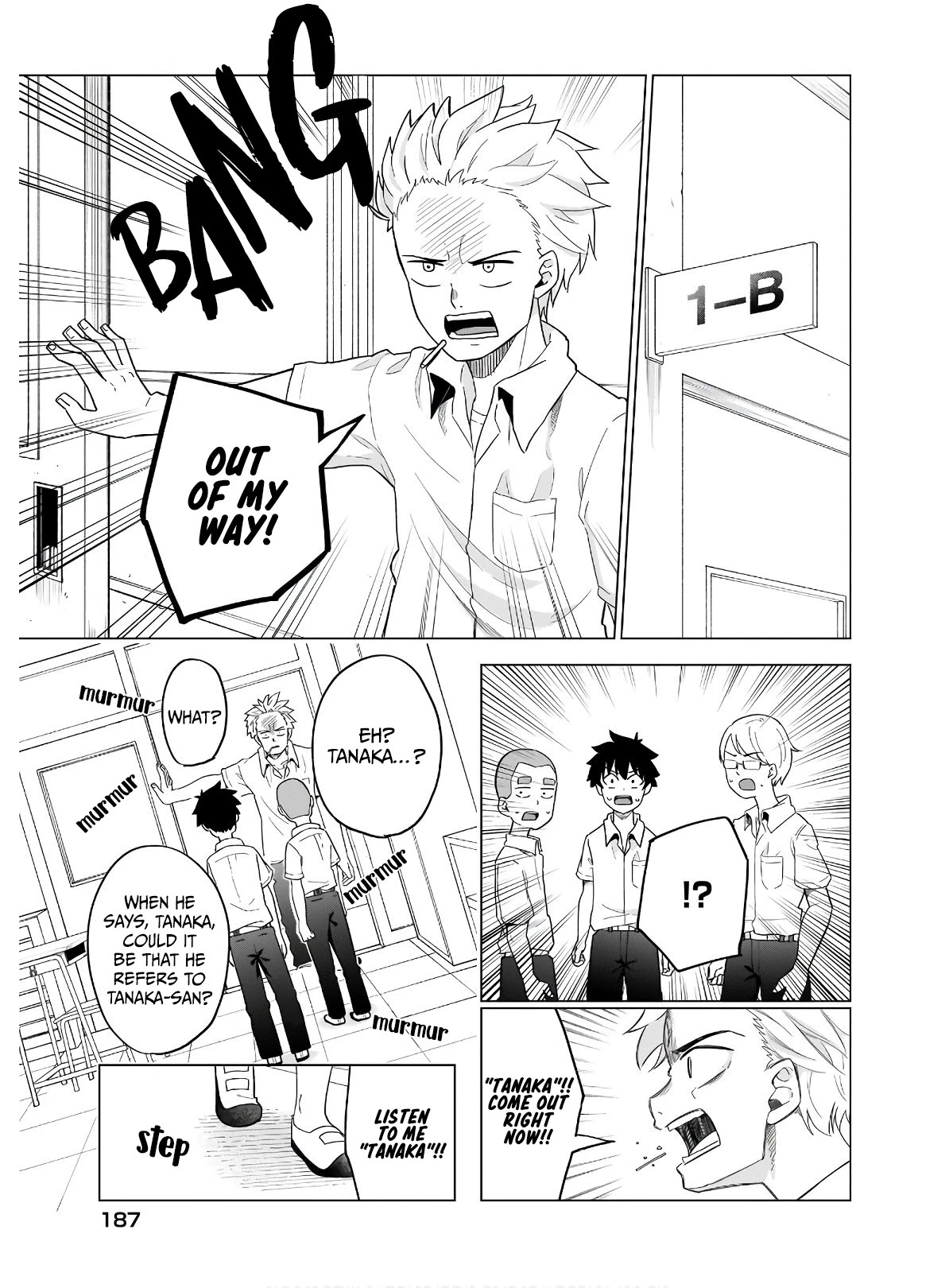 My Classmate Tanaka-san Is Super Scary (Serialization) Chapter 44 page 4 - Chapter 44