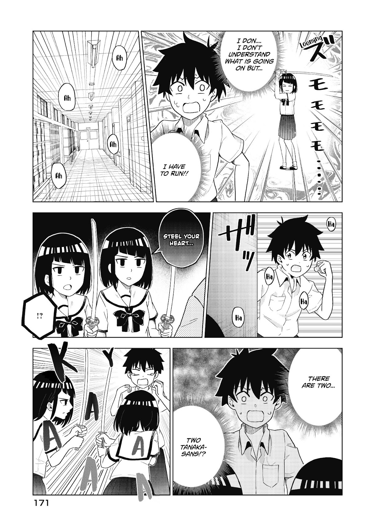 My Classmate Tanaka-san Is Super Scary (Serialization) Chapter 45 page 4 - Chapter 45