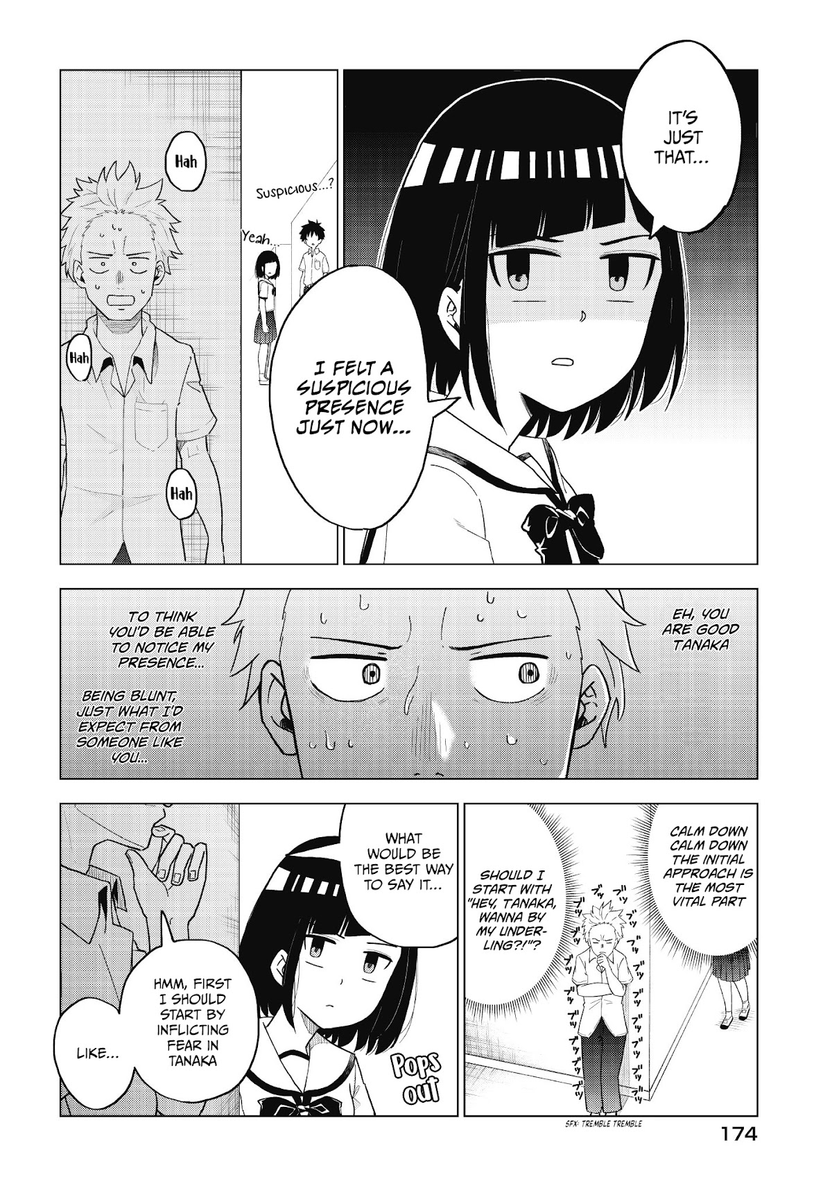 My Classmate Tanaka-san Is Super Scary (Serialization) Chapter 46 page 3 - Chapter 46