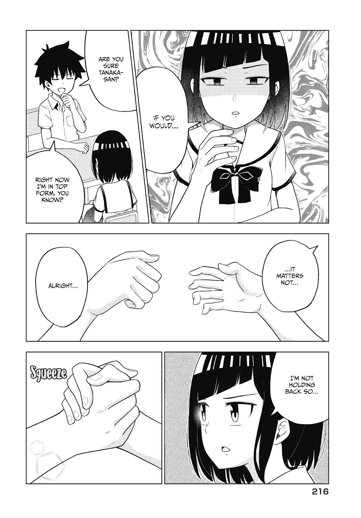 My Classmate Tanaka-san Is Super Scary (Serialization) Chapter 49 page 3 - Chapter 49