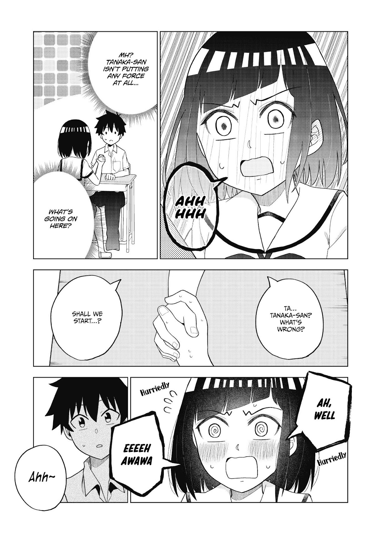 My Classmate Tanaka-san Is Super Scary (Serialization) Chapter 49 page 4 - Chapter 49