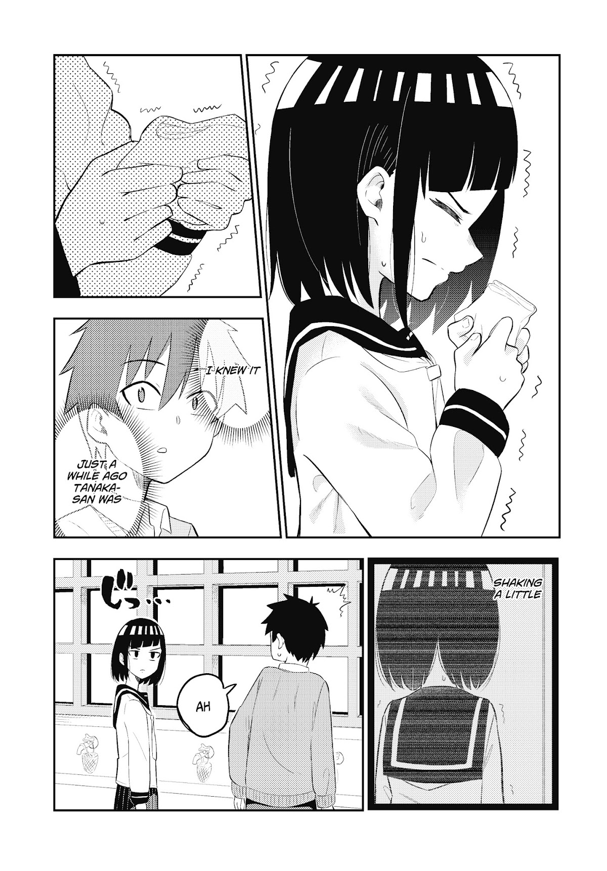 My Classmate Tanaka-san Is Super Scary (Serialization) Chapter 5 page 6 - Chapter 5