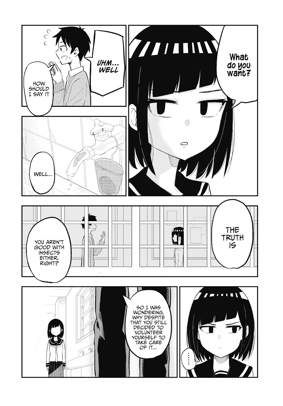 My Classmate Tanaka-san Is Super Scary (Serialization) Chapter 5 page 7 - Chapter 5