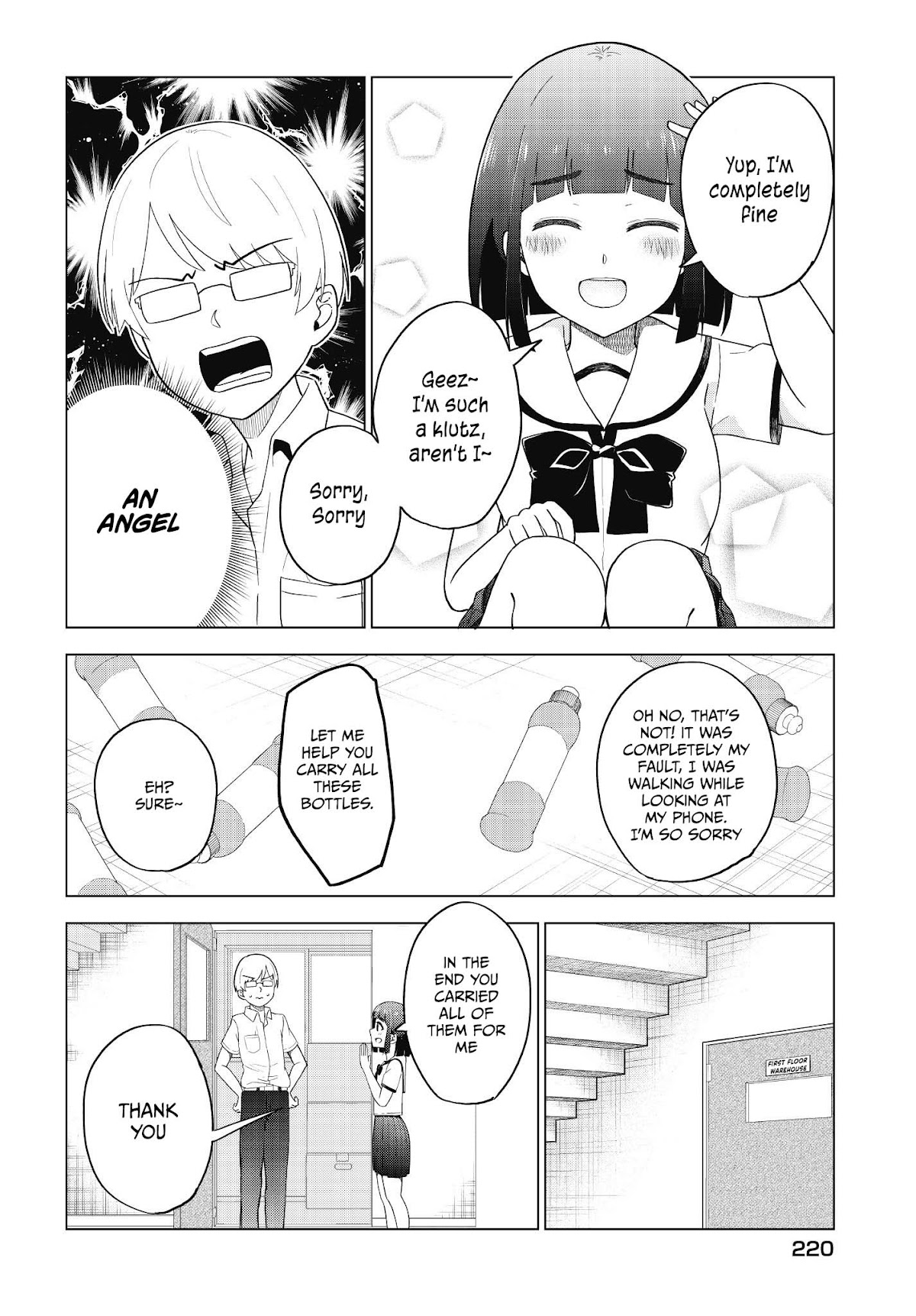 My Classmate Tanaka-san Is Super Scary (Serialization) Chapter 50 page 3 - Chapter 50