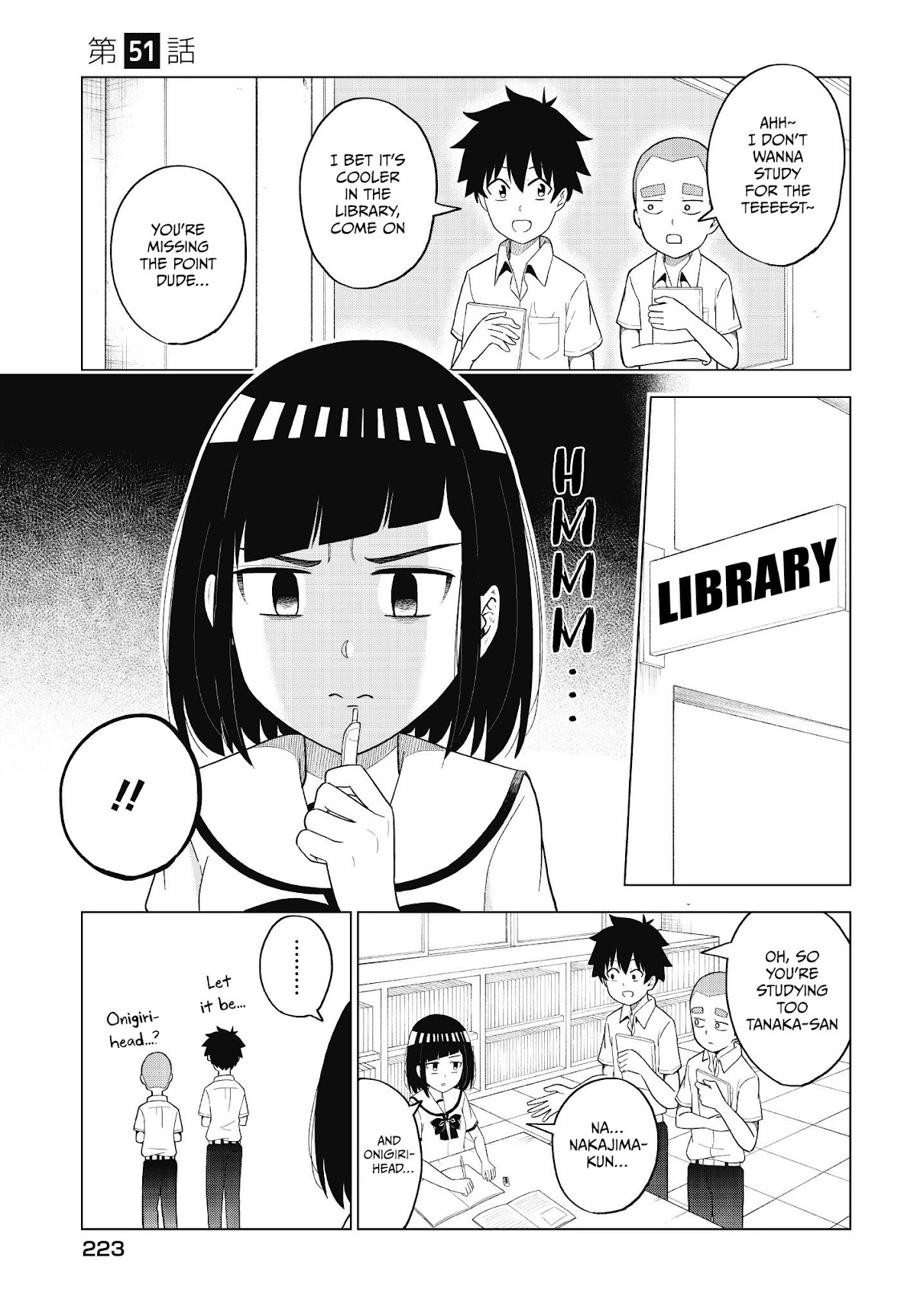 My Classmate Tanaka-san Is Super Scary (Serialization) Chapter 51 page 2 - Chapter 51