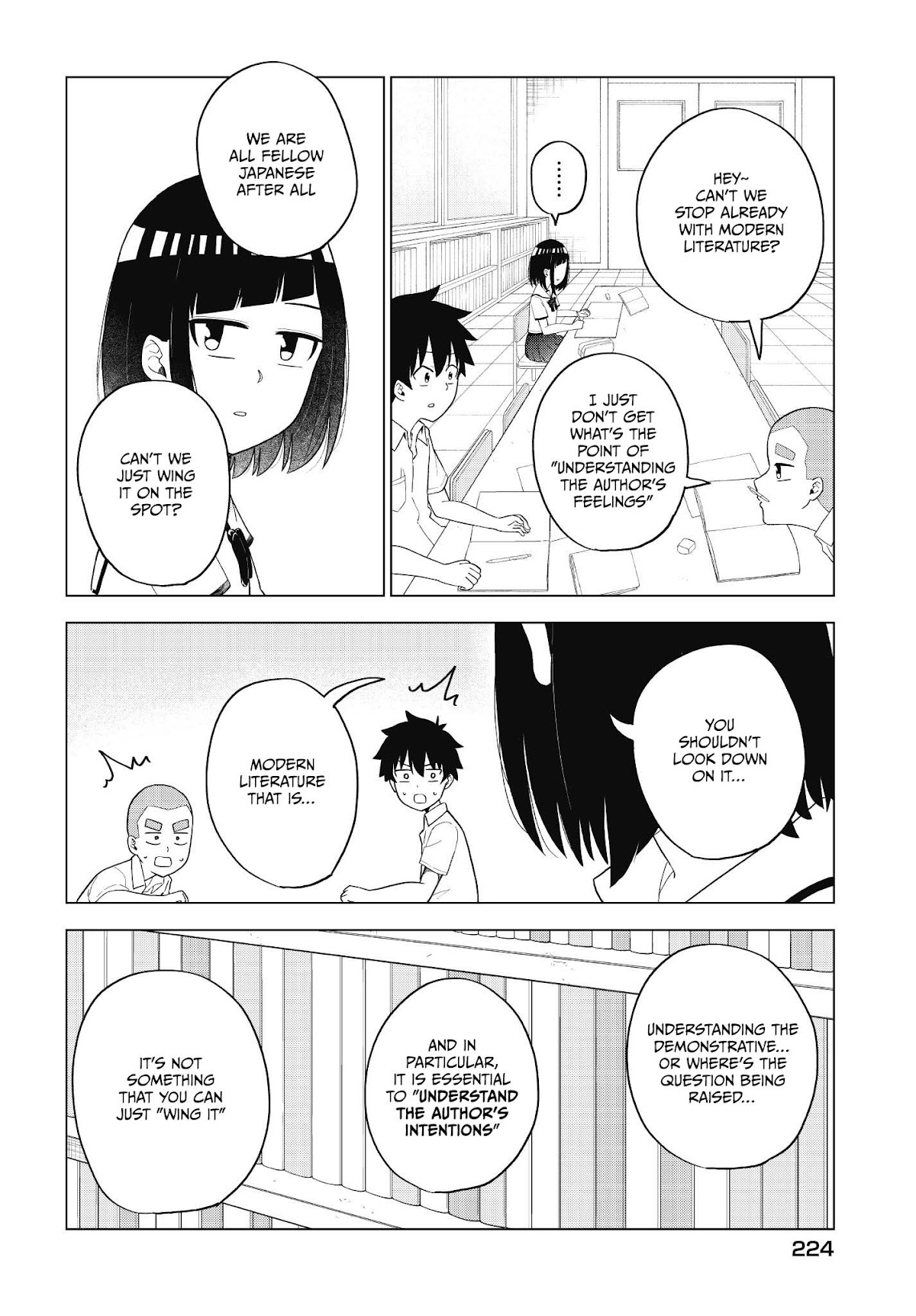 My Classmate Tanaka-san Is Super Scary (Serialization) Chapter 51 page 3 - Chapter 51