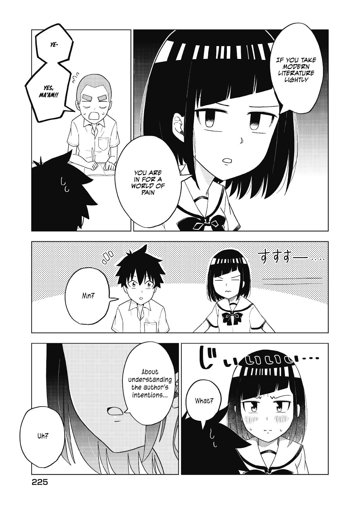 My Classmate Tanaka-san Is Super Scary (Serialization) Chapter 51 page 4 - Chapter 51