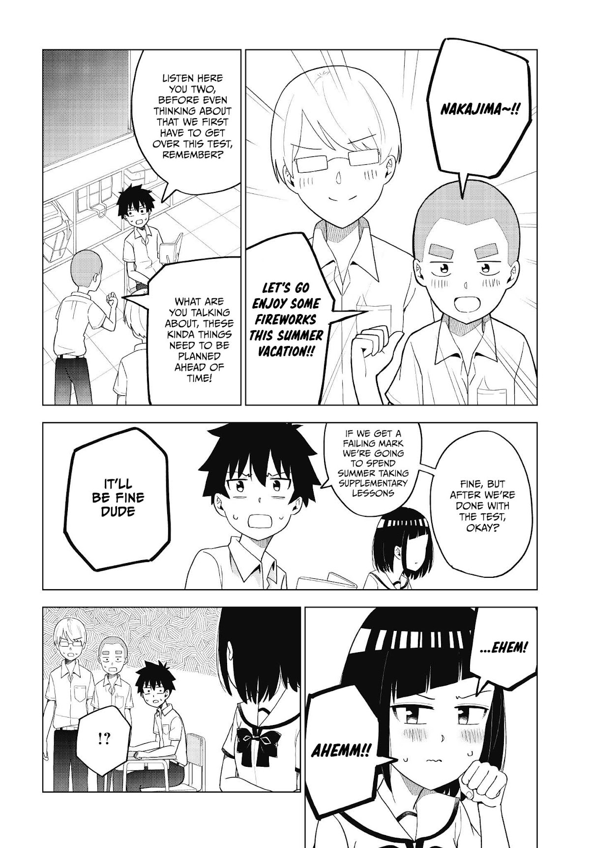 My Classmate Tanaka-san Is Super Scary (Serialization) Chapter 52 page 3 - Chapter 52