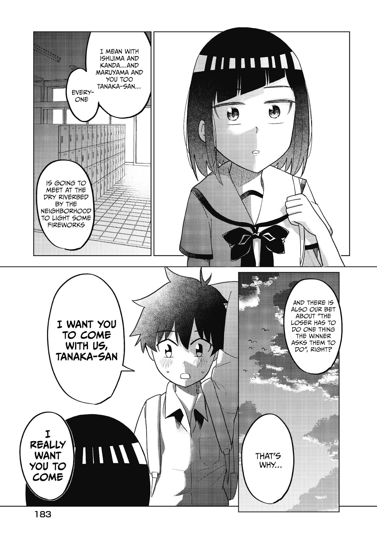 My Classmate Tanaka-san Is Super Scary (Serialization) Chapter 54 page 10 - Chapter 54