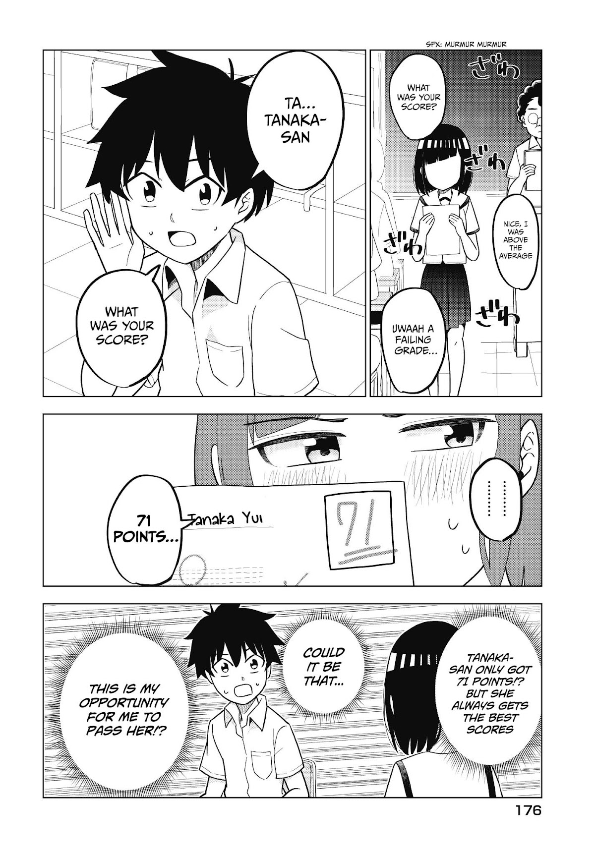 My Classmate Tanaka-san Is Super Scary (Serialization) Chapter 54 page 3 - Chapter 54